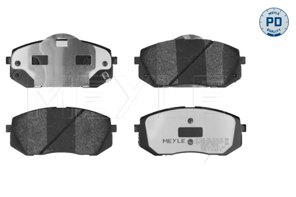 Placute frana KIA XCEED (CD) 1.6 CRDi 136 diesel 136 cai MEYLE 025 245 0116/PD