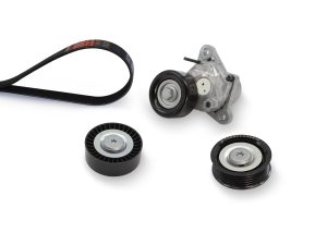 Set curea transmisie cu caneluri KIA VENGA (YN) 1.4 CRDi 90 diesel 90 cai GATES K055PK1645