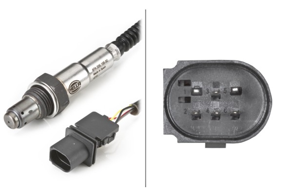 Sonda Lambda KIA VENGA (YN) 1.4 CRDi 75 diesel 78 cai HELLA 6PA 009 166-801