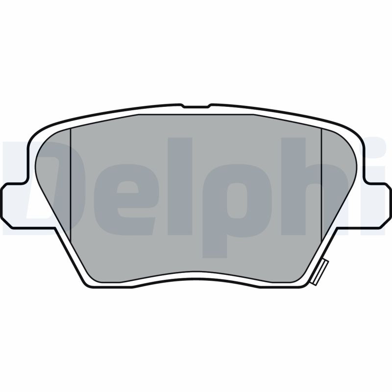 Placute frana KIA CEED (CD) 1.4 T-GDI benzina 140 cai DELPHI LP3386