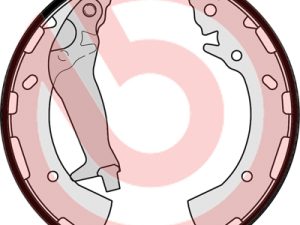 Set saboti frana KIA STONIC (YB) 1.6 CRDi diesel 136 cai BREMBO S 30 525