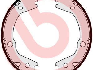 Set saboti frana frana de mana KIA OPTIMA (JF) 2.0 GDI Hybrid benzina/elector 205 cai BREMBO S 30 530