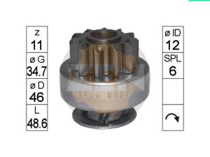 Cuplaj unisens demaror ERA ZN1794 – KIA | AutoRival