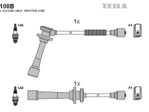 Set cablaj aprindere TESLA T108B – KIA | AutoRival