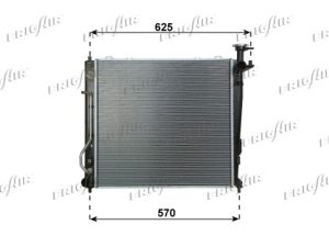 Radiator racire motor FRIGAIR 0133.3045 – KIA | AutoRival