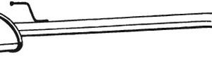 Toba esapamet intermediara BOSAL 281-979 – KIA | AutoRival