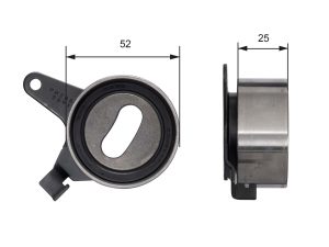 Rola intinzator curea distributie GATES T41031