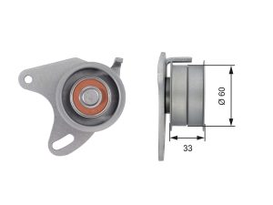 Rola intinzator curea distributie GATES T42129
