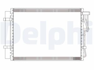 Condensator climatizare DELPHI CF20303 – KIA | AutoRival