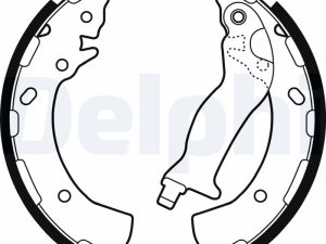 Set saboti frana DELPHI LS2087 – KIA | AutoRival