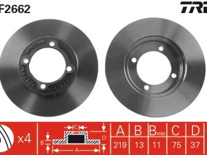 Disc frana TRW DF2662 – KIA | AutoRival