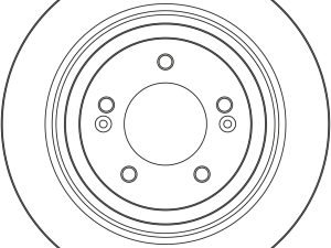 Disc frana TRW DF3955 – KIA | AutoRival