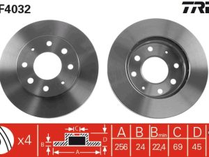 Disc frana TRW DF4032 – KIA | AutoRival