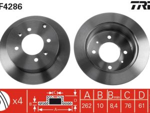 Disc frana TRW DF4286 – KIA | AutoRival