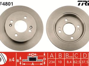 Disc frana TRW DF4801 – KIA | AutoRival