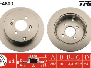 Disc frana TRW DF4803 – KIA | AutoRival