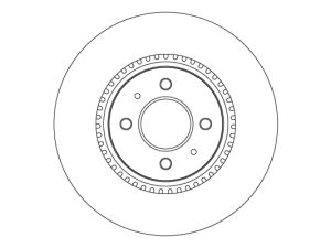 Disc frana TRW DF6025 – KIA | AutoRival