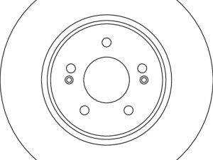 Disc frana TRW DF6829S – KIA | AutoRival