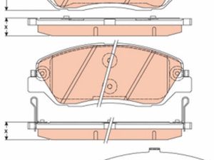Set placute frana TRW GDB3418 – KIA | AutoRival