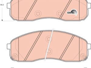 Set placute frana TRW GDB3433 – KIA | AutoRival