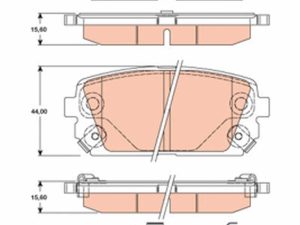 Set placute frana TRW GDB3462 – KIA | AutoRival