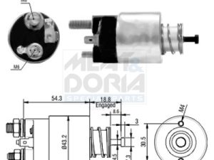 Solenoid electromotor MEAT DORIA 46135 – KIA | AutoRival
