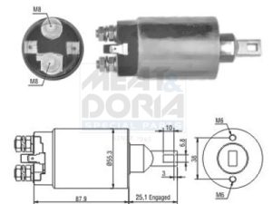 Solenoid electromotor MEAT DORIA 46143 – KIA | AutoRival