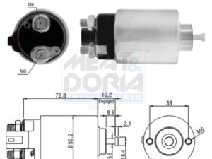 Solenoid electromotor MEAT DORIA 46156 – KIA | AutoRival