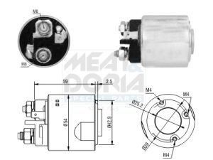 Solenoid electromotor MEAT DORIA 46295 – KIA | AutoRival