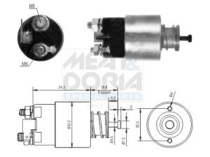Solenoid electromotor MEAT DORIA 46317 – KIA | AutoRival