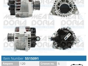 Alternator MEAT DORIA 5515091 – KIA | AutoRival