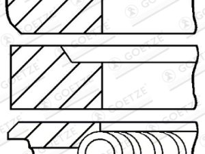 Set segmenti piston GOETZE ENGINE 08-431700-00 – KIA | AutoRival
