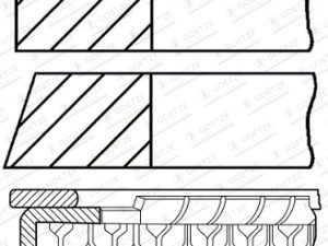 Set segmenti piston GOETZE ENGINE 08-447200-00 – KIA | AutoRival