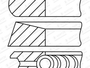 Set segmenti piston GOETZE ENGINE 08-448600-00 – KIA | AutoRival