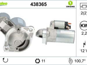 Electromotor VALEO 438365 – KIA | AutoRival