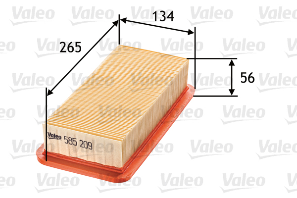 Filtru aer VALEO 585209 – KIA | AutoRival