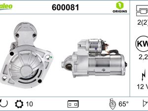 Electromotor VALEO 600081 – KIA | AutoRival