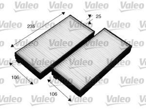 Filtru aer habitaclu VALEO 715523 – KIA | AutoRival