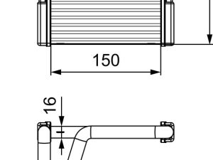 Schimbator de caldura incalzire habitaclu VALEO 811548 – KIA | AutoRival