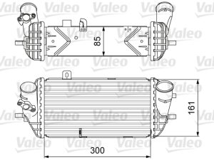 Intercooler compresor VALEO 818637