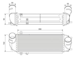 Intercooler compresor VALEO 818692 – KIA | AutoRival