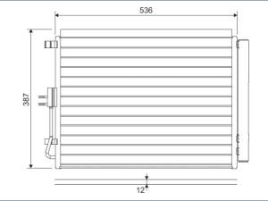Condensator climatizare VALEO 822598 – KIA | AutoRival