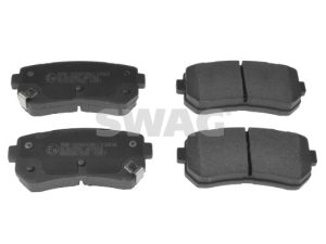 Set placute frana SWAG 33 10 6421 – KIA | AutoRival
