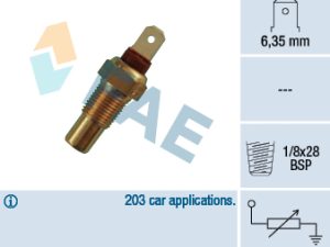 Senzor temperatura lichid de racire FAE 31570 – KIA | AutoRival