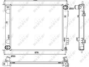 Radiator racire motor NRF 53057 – KIA | AutoRival