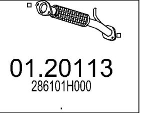 Racord evacuare MTS 01.20113 – KIA | AutoRival