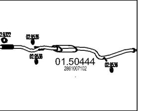 Toba esapamet intermediara MTS 01.50444 – KIA | AutoRival