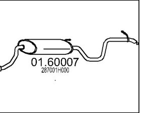 Toba esapament finala MTS 01.60007 – KIA | AutoRival