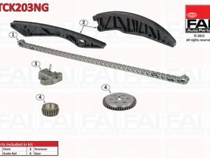 Kit lant de distributie FAI AUTOPARTS TCK203NG – KIA | AutoRival