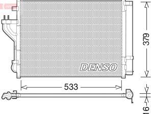 Condensator climatizare DENSO DCN41004